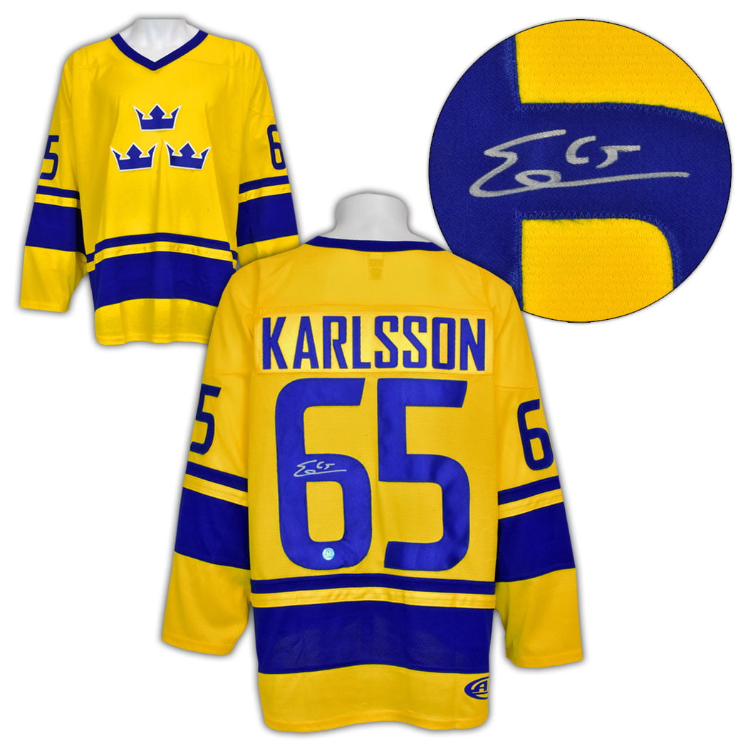 Erik Karlsson Team Sweden Autographed 