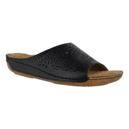 

Comfort Wave by Easy Street Valerie Leather Sandals (Women)