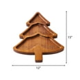 thumbnail image 6 of The Pioneer Woman Acacia Wood Christmas Tree Serving Board, 6 of 6