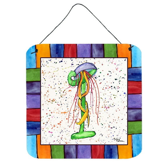 Carolines Treasures 8432-IDS66 Beach and Seafood Wall or Door Hanging Prints 6HX6W multicolor