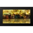 thumbnail image 2 of Roko, Ken 18x11 Black Modern Framed Museum Art Print Titled - Evening Skyline, 2 of 5