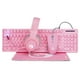 thumbnail image 1 of KIT GAMER ALA USB 4EN1 TEC MOU DIAD ROSA Marvo CM418, 1 of 2