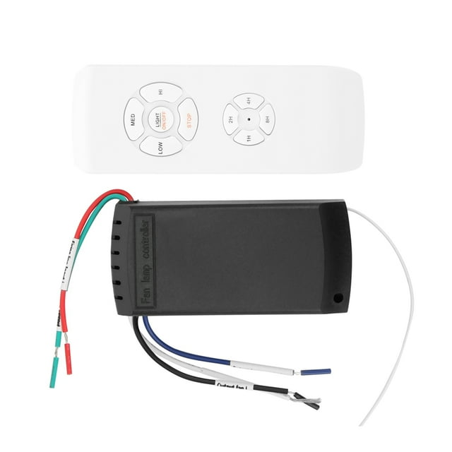 Télécommande Sans Fil Universelle, Plastique 4.5 X 2 X 1 Po, pour Ventilateurs de Plafond