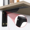 thumbnail image 3 of Soporte de Estante Grueso Sunnimix Soporte Triangular Negro, 3 of 8