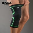 thumbnail image 1 of 1 Pc Elastic Breathable Compression Knee Support Sleeve for Basketball Running Cycling, 1 of 5