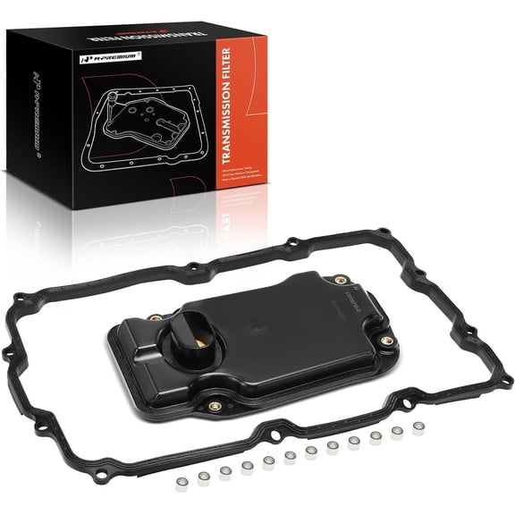 A-Premium Automatic Transmission Fluid Filter with Pan Gasket, Compatible with Toyota Tundra 2008-2012, Sequoia 2008-2012, Land Cruiser 2008-2011 2013-2015 & Lexus GX460 2010-2015, LX570