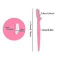 thumbnail image 3 of 9pcs Eyebrow Trimmer Sharp Shaver Eyebrow Trimmer, Makeup Eyebrow Trimmer, 3 of 5