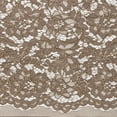 thumbnail image 2 of Zelouf Min Floral Lace  , Sewing, DIY, Crafts Fabric by the Yard, Mocha Mist, 3 Yard, 2 of 2