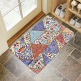 thumbnail image 4 of Bohemian Light Circular Design (1) Door Mat Welcome Door Mat for Front Door, Home Entrance, Yard, Floor, Patio, Non Slip Spring Summer Welcome Mat Indoor Outdoor Doormat 30"*17", 4 of 6