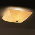 thumbnail image 1 of Justice Design Group PNA-9672 - Square Bowl - 24 in. Semi-Flush Bowl - Square Bowl - Sawtooth, 1 of 1