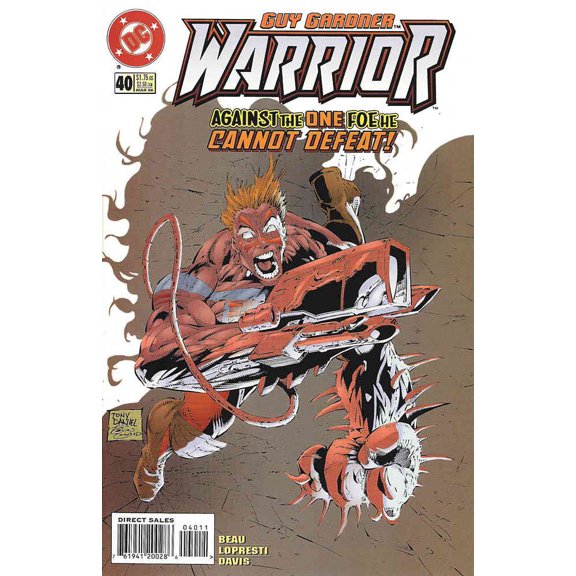 Guy Gardner: Warrior #40 VF ; DC Comic Book