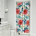 thumbnail image 2 of Waterproof Pioneer Shower Curtain 36x72 Inch Polyester Unique Colorful Floral Shower Curtain for Bathroom Hotel Home Decor with 7 Plastic Hooks, 2 of 5