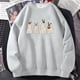 thumbnail image 4 of Sudadera con capucha de Halloween para mujer, ropa de calle con cuello redondo, Jersey informal, Retro, fantasma, temporada escalofriante, 4 of 4