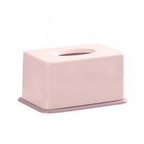 LAMIRO Tissue Box Cover Square Open-Bottom Tissue Box Holder Decorative Facial Cube Organizer Modern Farmhouse Decor for Bathroom Bedroom Dresser Living Room Office Dorm