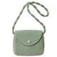 thumbnail image 1 of Zhuge Bolso de hombro tejido para mujer, bolso de mano tejido, bolso de mano tejido elegante para playa de verano, bolsos de hombro de 9,05 x 2,75 x 7,87 pulgadas (verde A), 1 of 5