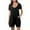 Black, variant on Kayannuo Womens Tops Shirts for Women Valentine's Day Women's Summer Casual Short Sleeve Rompers Loose Shorts Overalls Jumpsuit With Pockets