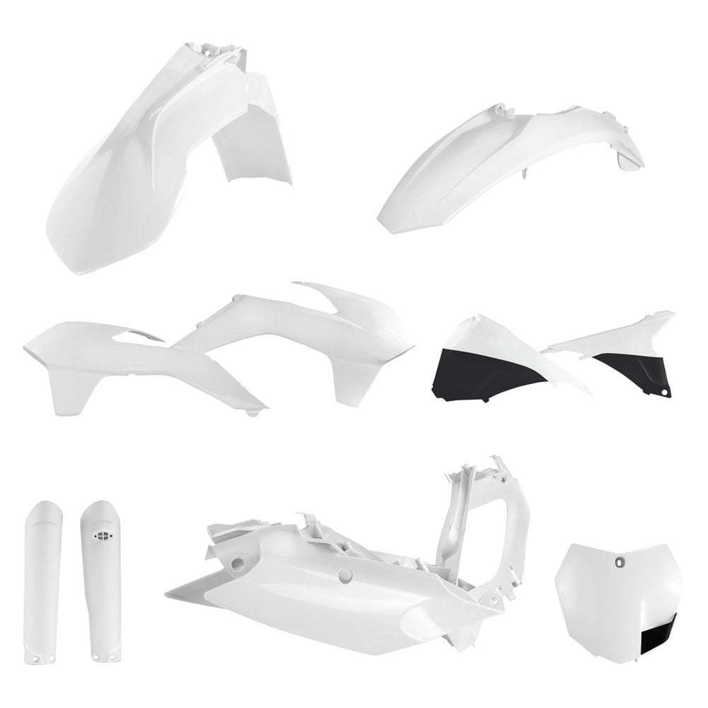 Plastic Kit White for KTM 125 SX 