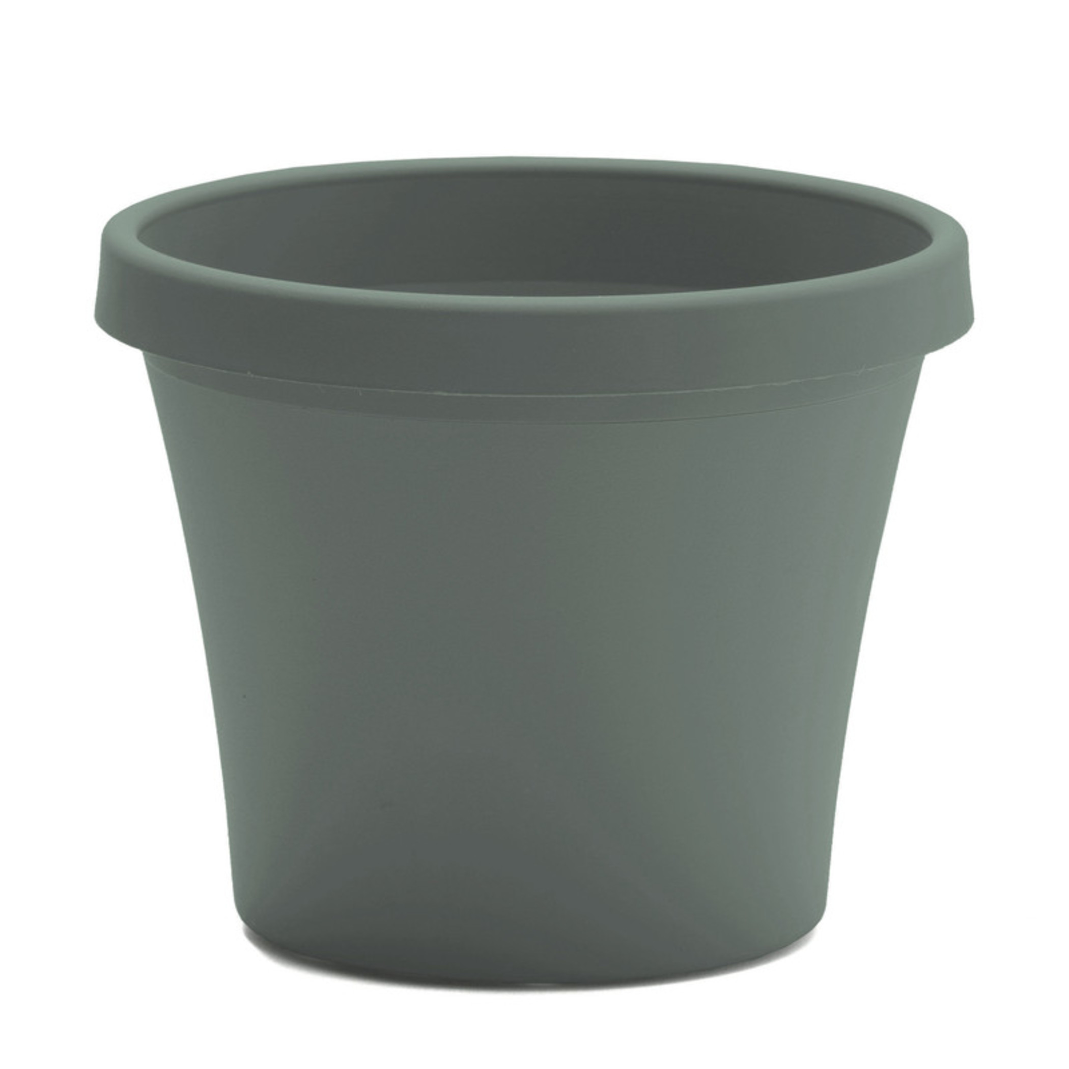 Bloem Terra 4" Round Plastic Planter with Drainage Holes - Indoor/Outdoor, 0.25 Gallon Capacity, Lightweight Garden Pot, Basil