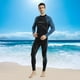 thumbnail image 3 of Trajes de neopreno para hombres Trajes de buceo completos de neopreno de 3 mm Surf Natación Manga larga Mantener caliente Cremallera trasera para depo - Gris L Soledad traje de neopreno de los hombres, 3 of 10