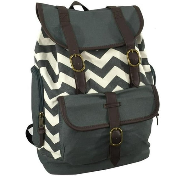 Printed Canvas Computer Daypack fits 15 in. Laptop