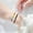 White, variant on Weaving Adjustable Bracelet Bracelet Friends Rainbow for Family Set Jewelry Inspirational Bracelet Card Charm Blessing Beads Bracelets