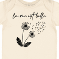 thumbnail image 4 of Inktastic La Vie Est Belle with Dandelion Boys or Girls Baby Bodysuit, 4 of 5