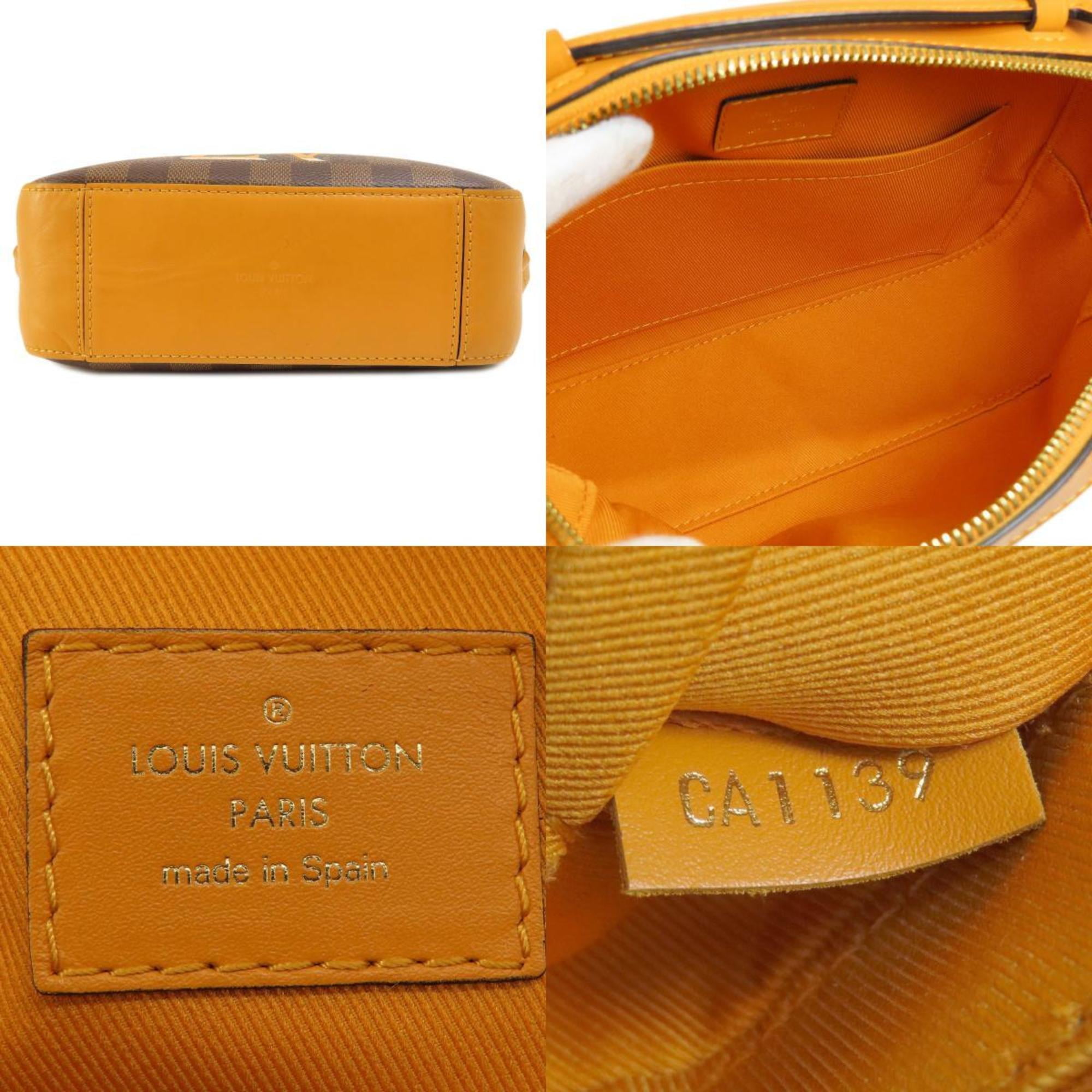 Pre-Owned Louis Vuitton N40178 Santa Monica Saffron Damier Ebene