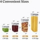 thumbnail image 5 of Juego de 14 recipientes herméticos MDFitness Con tapa para almacenar alimentos, 5 of 6