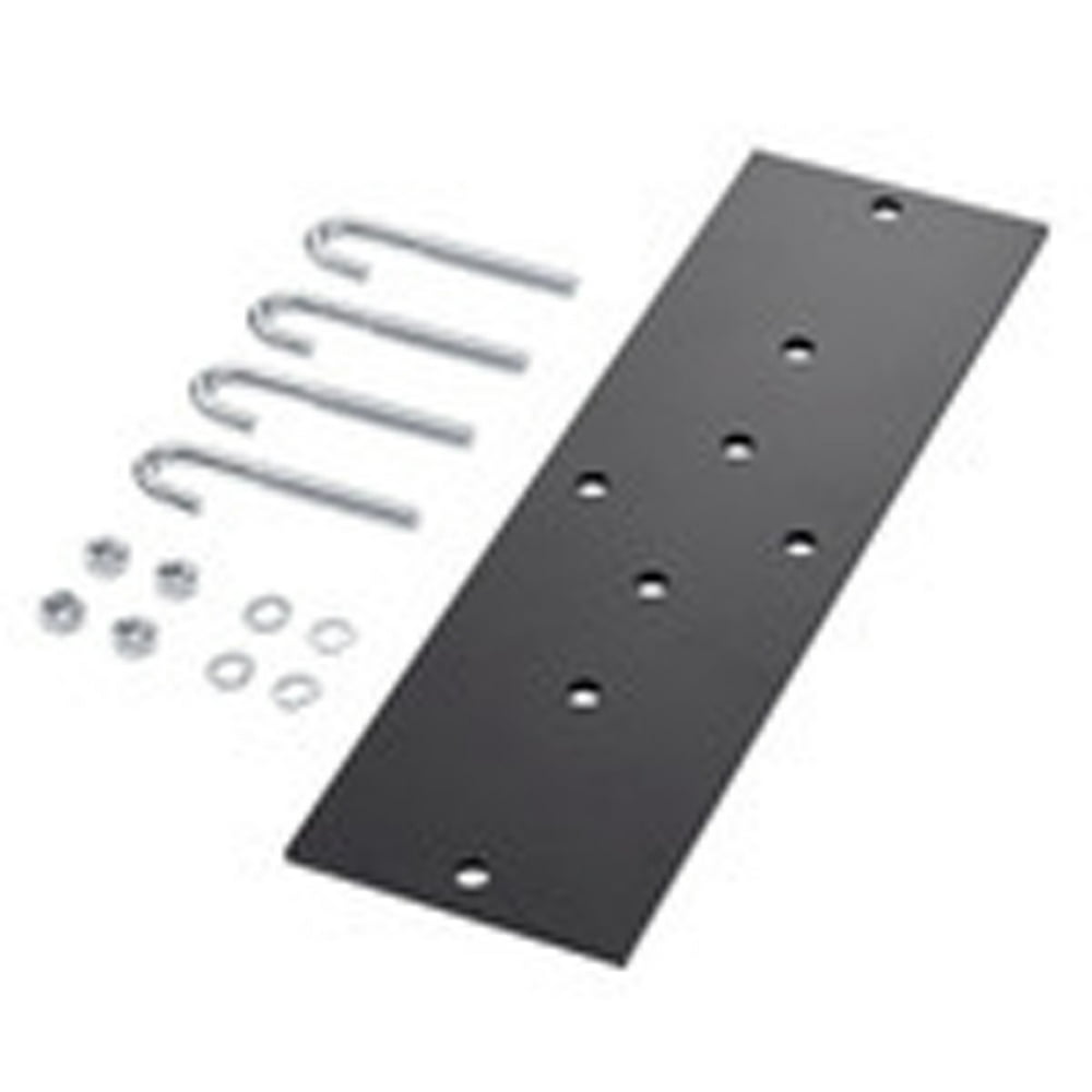 Hoffman LRRMPBLK Ladder Rack, Racktorun Mounting Plate