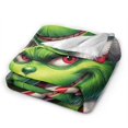 thumbnail image 2 of Cute Anime Cartoon Blanket Flannel Fleece Throw Blankets Super Soft Cozy Warm Plush Bedding For Sofa Living Room Bedroom-60"X50" -Q29, 2 of 5