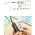thumbnail image 4 of SHISUYAN Portable High USB 2.0 Data Expansion Hub USB Splitter for Windows XP/ Vista 7 8 10 Laptop PC Computer (White), 4 of 8