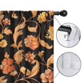 thumbnail image 4 of Blackout Kids Curtains,Pioneer Flower Floral Print Pattern Childrens Insulated Curtains Set Of 2,Bedroom Essentials,Toddler Room Decor 52"x63", 4 of 5