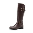 thumbnail image 1 of Botas Altas de Montar para Mujer DREAM PAIRS Marrón Talla 8.5, 1 of 7