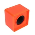 thumbnail image 1 of KAKOWELY Microphone Marks Professional Interview Logo Stand Microphone Protector for Reporters (Square Orange),2.72"X2.72"X2.05", 1 of 5