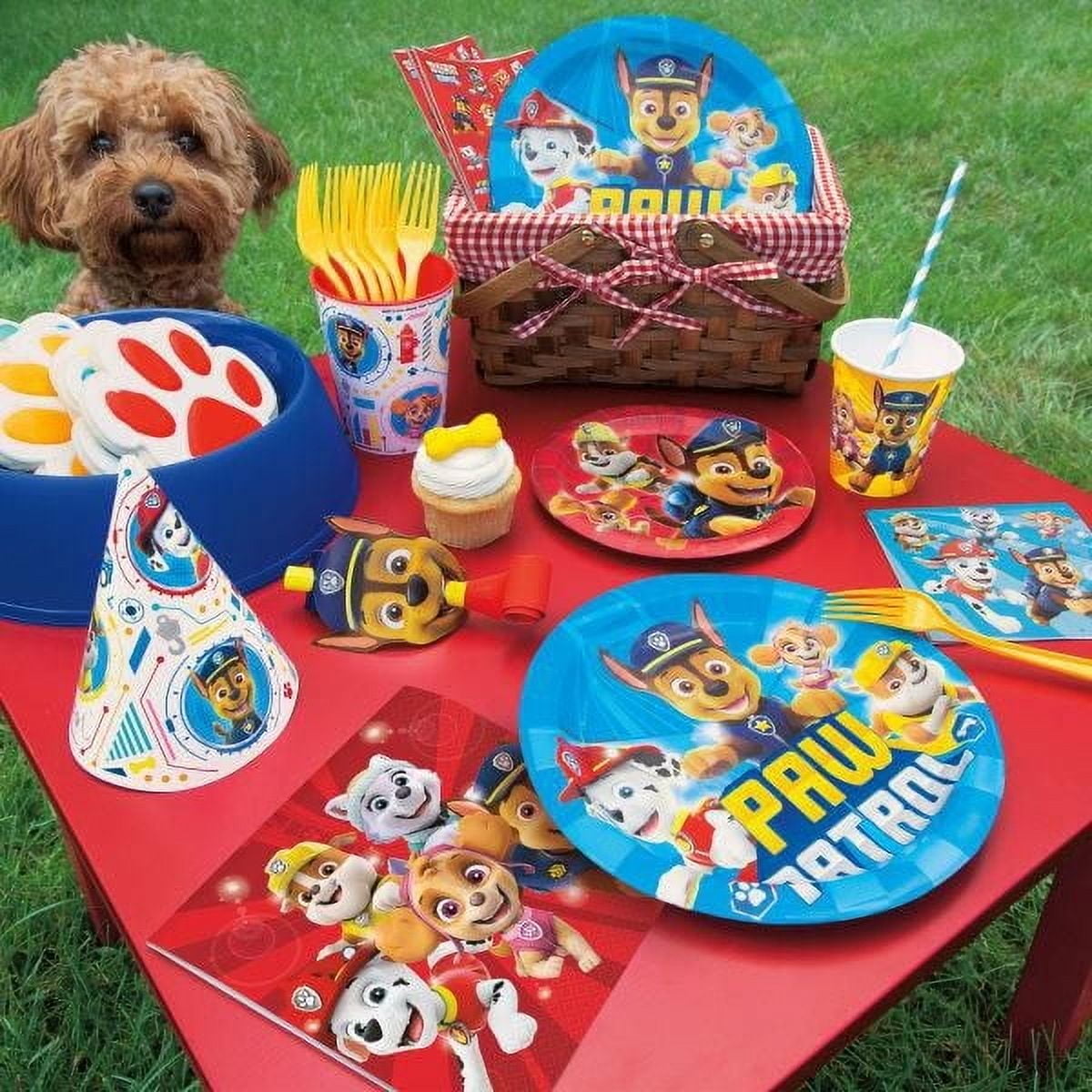 Paw Patrol Latex Balloons, 12in, 8ct, Measures 12" when inflated