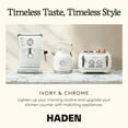 thumbnail image 5 of Haden Barista Brew Espresso Coffee Machine w/Froth Function, Ivory & Copper, 5 of 10