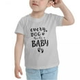 thumbnail image 3 of Every Dog Need A Cute Toddler Tshirts for Boys Girls (Gray, 2T), 3 of 5