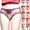 Beige, variant on Sakmal Hipster Women's Panties Plus Size Crotchless Panties Soft Beige Underwear for Women L