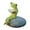A, variant on TUITOONM Frog Pot Decor Set Miniature Figurines for Flower Pots, Shelves & Dashboards – Weatherproof Resin Collection