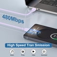 thumbnail image 4 of USB C Charger Block Fast Charging, PD 20W Charging Box with Type C to C Cable 6FT, USB C Block Wall Charger Adapter Charger Station Power Base Compatible for iPhone Samsung Android, Purple, 4 of 7