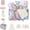 NonWN BSK Pink, variant on CREVENT Baby Gift Set for Newborns Baby Shower,Gray,6 Pack