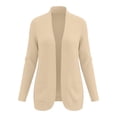thumbnail image 5 of OGLCCG Cardigans for Women Classic Casual Lightweight Open Front Ribbed Knit Cardigan Sweaters with Pockets S-XXL, 5 of 6