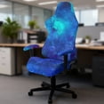 thumbnail image 5 of Whosucclay Galaxy Print Gaming Chair Covers with Armrest Covers Office Computer Game Chair Slipcovers Universal Chairs Cover for Reclining Racing Gaming Chairs, 5 of 8