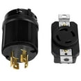 thumbnail image 2 of LHCER Générateur NEMA L14-30 4 Broches RV AC 125V-250V 30A Prise & Socket Ensemble Réceptacle Mâle & Femelle, Mâle, 2 of 7