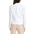 thumbnail image 2 of Ellen Tracy Women's White Cropped Blazer, Small, 2 of 2