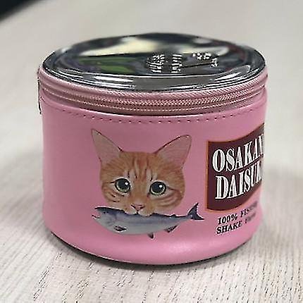Neceser cosmético HUOGUO con forma de lata de sardinas para mujer