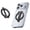 Gray, variant on Agiufgs Magnetic Phone Stand 22N, Secure Magnetic Grip with 360° Rotation, for Hands-Free Video Calls and Selfies, Gray