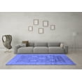 thumbnail image 3 of Ahgly Company Indoor Rectangle Oriental Blue Industrial Area Rugs, 8' x 10', 3 of 4