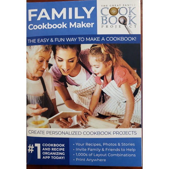 Family Cookbook Maker