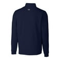 thumbnail image 3 of Men's Cutter & Buck  Navy PGA TOUR Volunteers Big & Tall Traverse Stretch Quarter-Zip Pullover Top, 3 of 3